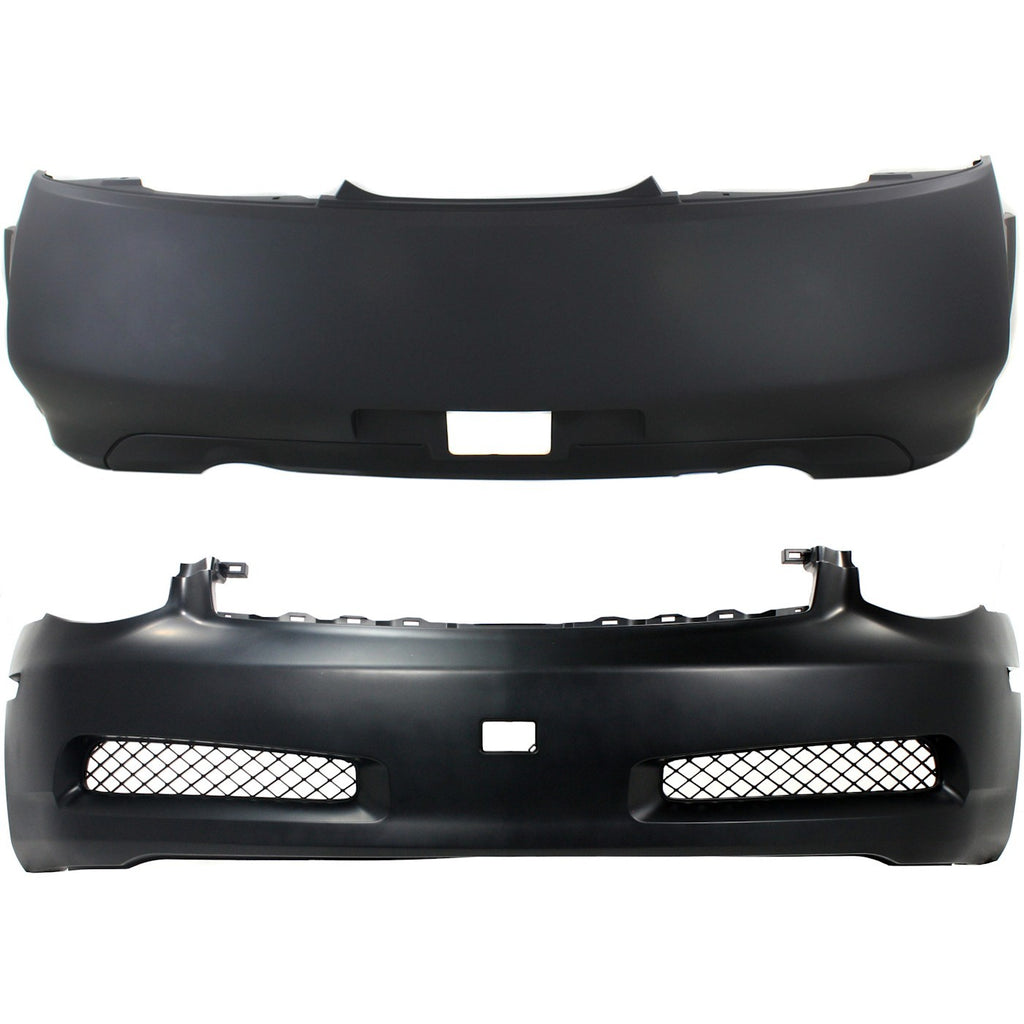 2003-2007 Infiniti G35 Bumper Covers - Front & Rear (62022AM840)