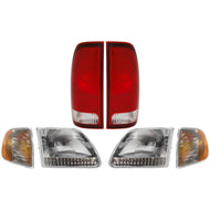 1998-2003 Ford F-150 & F-250 Headlights - Left & Right (3L3Z13008CA)