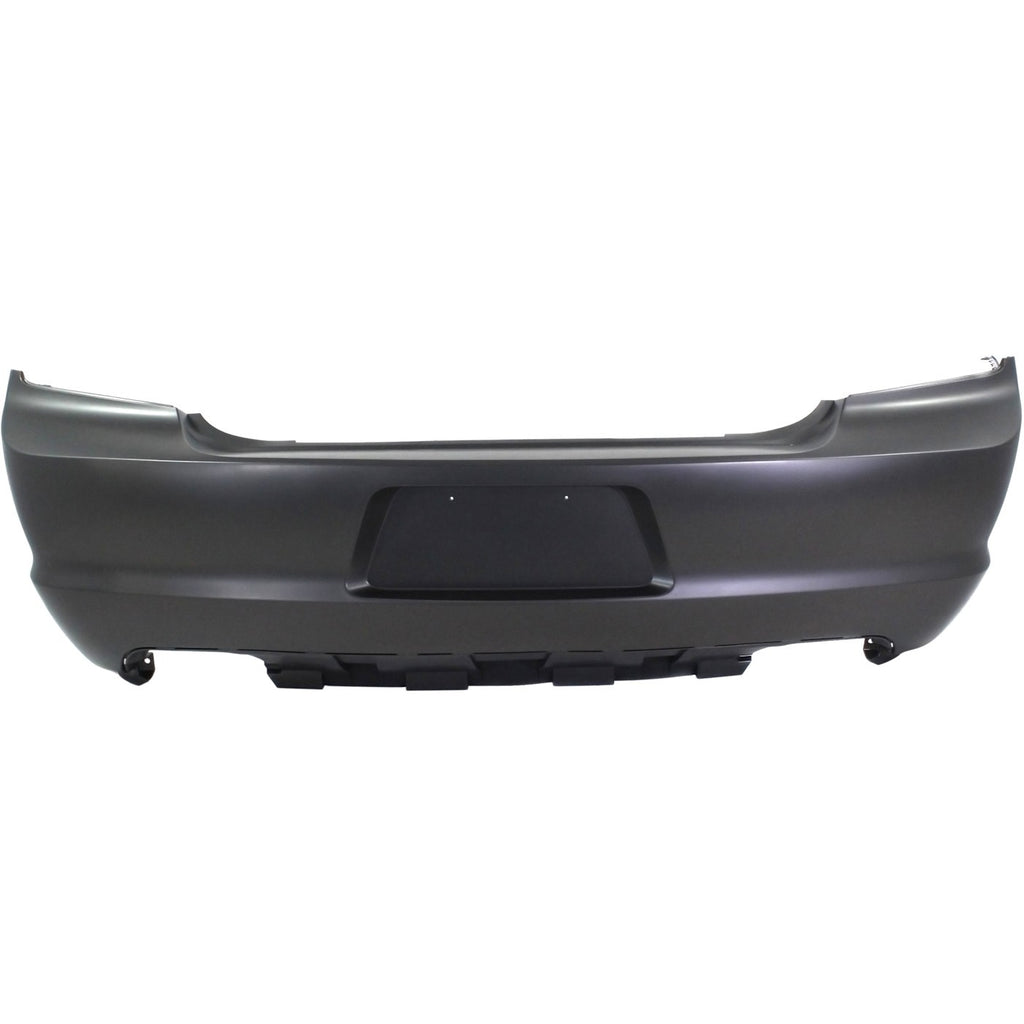 2011-2014 Dodge Charger Bumper Cover - Rear, Primed, CAPA Certified (13433589)