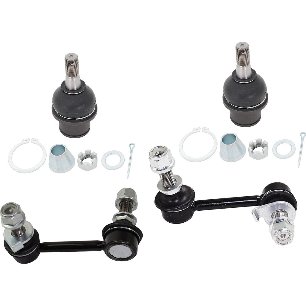 2005-2009 Infiniti G35 & Nissan 350Z Ball Joints - Front, Left & Right, 4-Piece (40015AL55J)