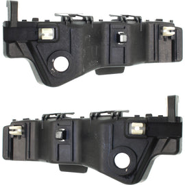2013-2019 Hyundai Santa Fe & Santa Fe XL Set of 2 Bumper Bracket Front Left & Right Upper
