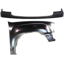 2007-2013 GMC Sierra 1500 Bumper Cover - Front (22977472)