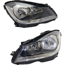 Load image into Gallery viewer, 2012-2015 Mercedes-Benz C250, C350 &amp; C63 AMG Headlights - Left &amp; Right, CAPA Certified (204820003980)