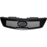 Grille Assembly For 2010 Kia Forte Textured Black