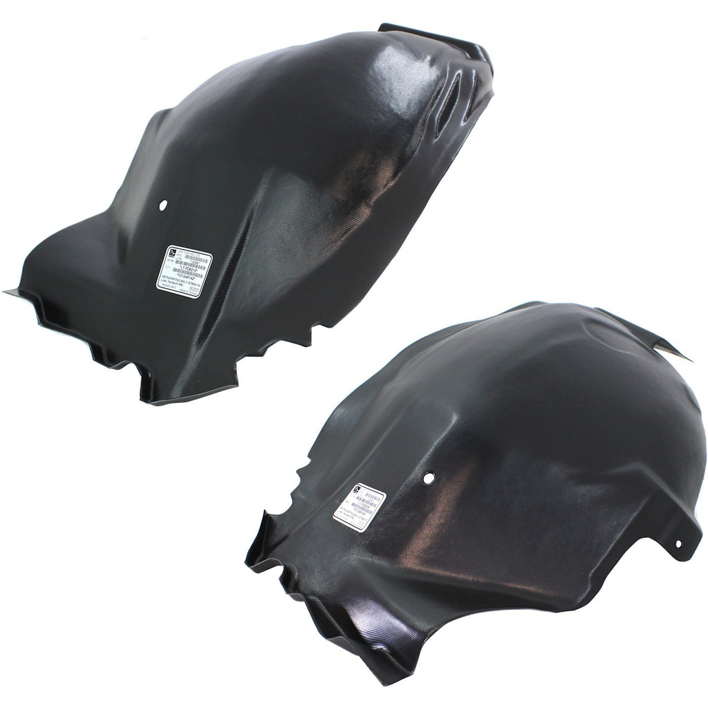 2010-2014 Ford Mustang Fender Liners - Front, Driver & Passenger Side, Inner (AR3Z16102B)