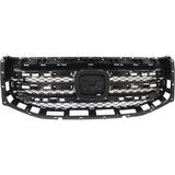 Grille For 2012-2015 Honda Pilot Textured Black Plastic