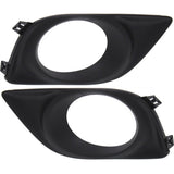 New Set of 2 Fog Light Trims Lamps Driver & Passenger Side LH RH for Versa Pair