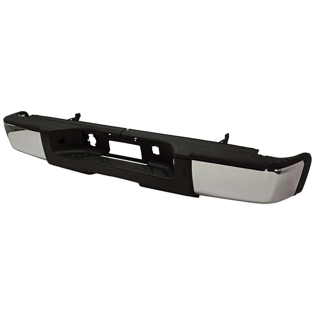 2007-2013 Chevrolet Silverado 1500 & GMC Sierra 1500 Bumper - Rear, Chrome (22932803)