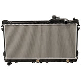 Aluminum Radiator For 90-97 Mazda Miata 1.8L 1.6L 1-Row With Transmission Cooler