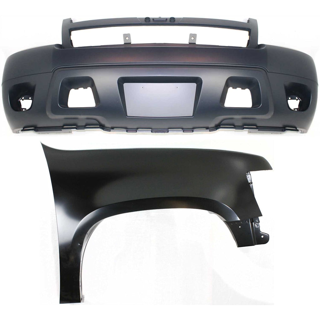 2007-2014 Chevrolet Bumper Cover - Front, Right (22977476)