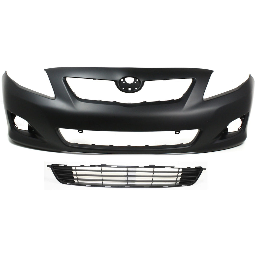 2009-2010 Toyota Corolla Bumper - Front, CAPA Certified (5211902989)