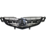 Grille For 2004-2006 Acura TL Textured Black Plastic