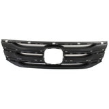 Grille Shell For 2011-2013 Honda Odyssey Textured Gray Plastic