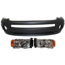 Load image into Gallery viewer, 2002-2005 Dodge Ram 1500, Ram 2500 &amp; Ram 3500 Bumper Cover - Front, 3-Piece (5073001AF)