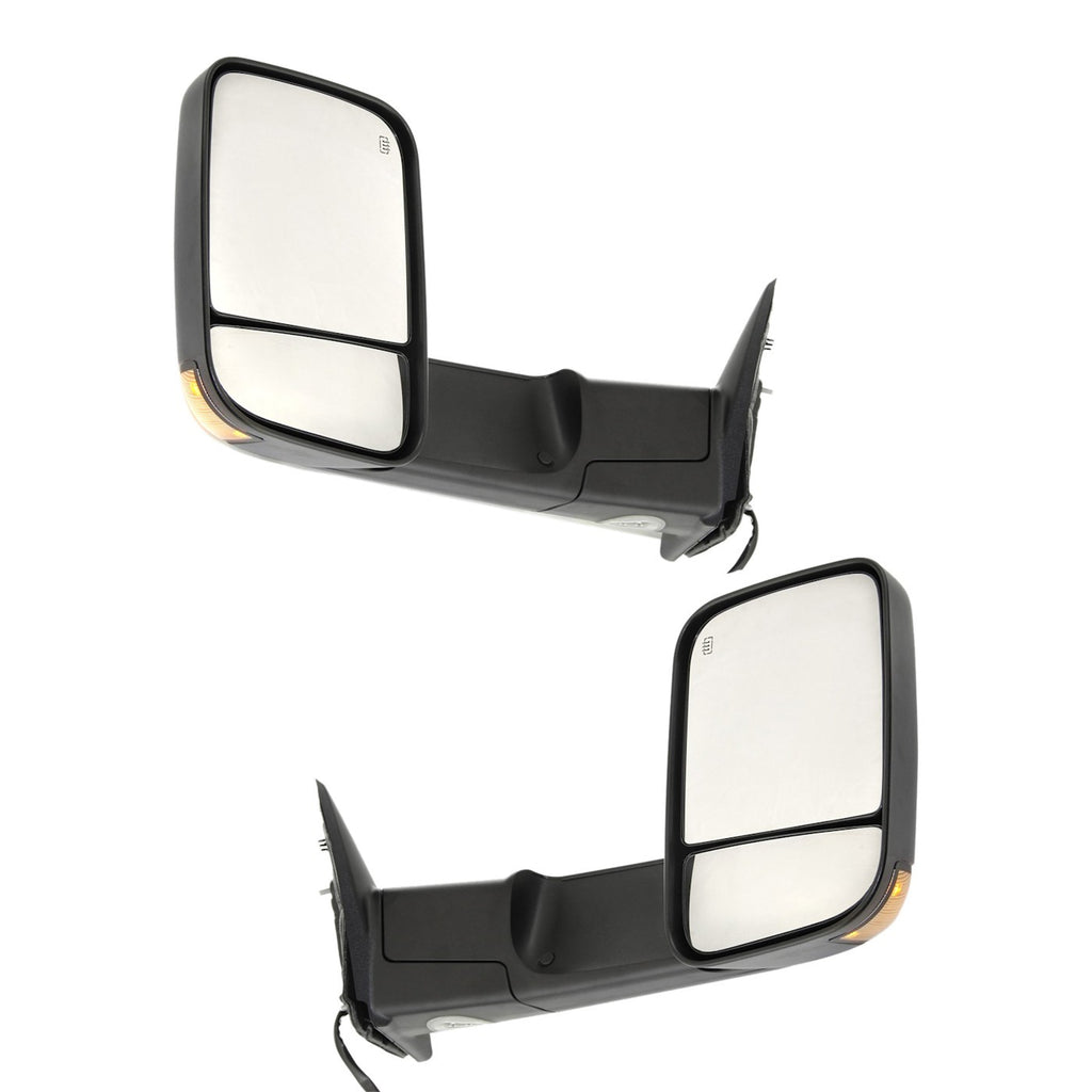 Kool Vue 2009-2012 Chrysler Towing Mirrors - Left & Right, Heated (55372070AM)
