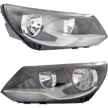 Load image into Gallery viewer, Headlight Set For 2012-2017 Volkswagen Tiguan Left and Right With Bulb 2Pc