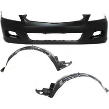 Load image into Gallery viewer, 2006-2007 Honda Accord Bumper Cover - Front, Sedan (04711SDLA90ZZ)