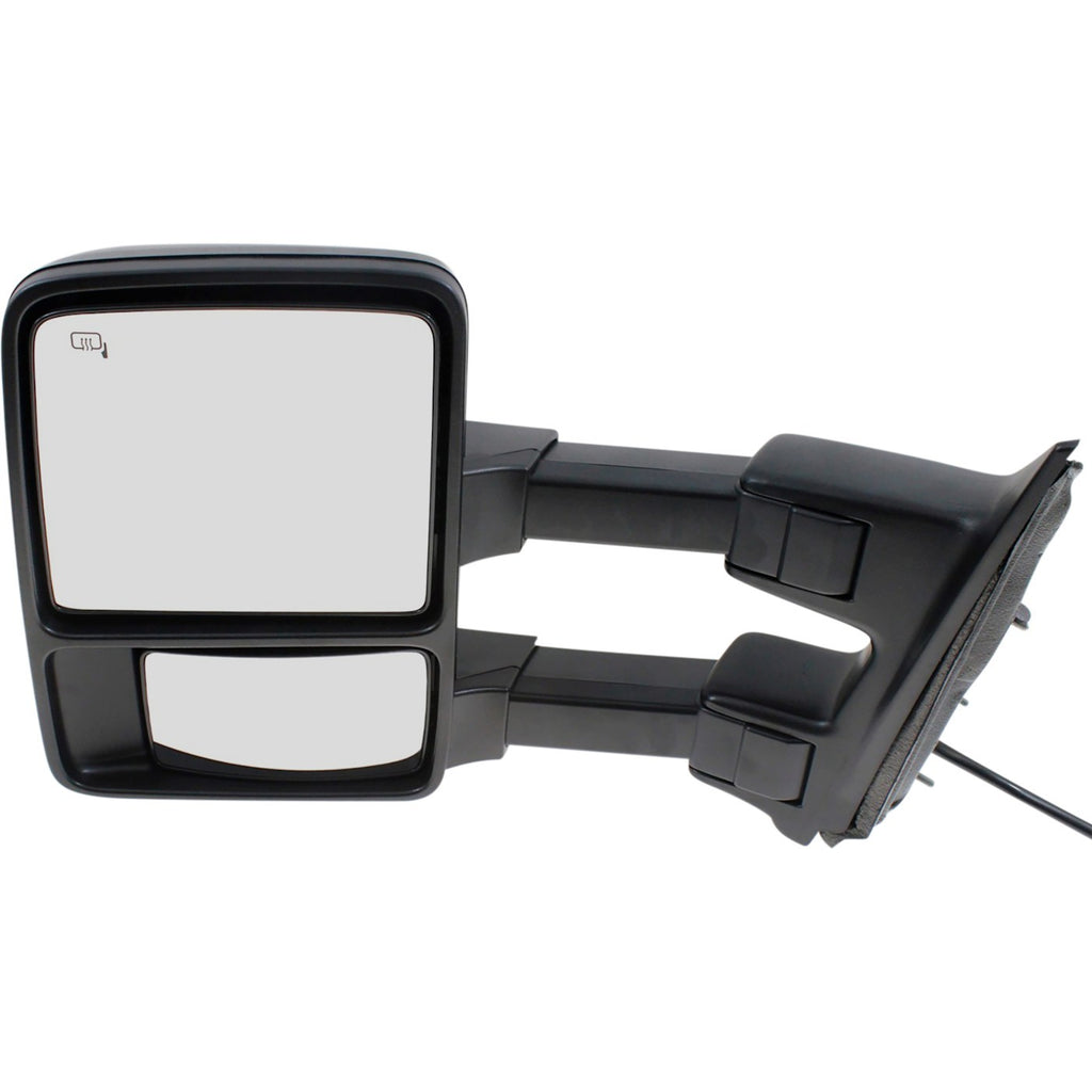 Kool Vue 2010-2016 Ford Towing Mirror - Driver Side, Heated, Power Folding (9C3Z17683LAPFM)