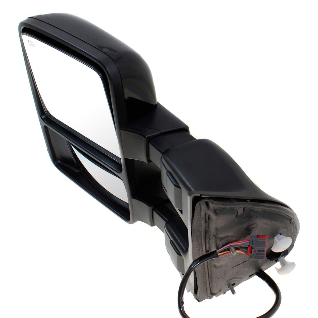 Kool Vue 2010-2016 Ford Towing Mirror - Driver Side, Heated, Power Folding (9C3Z17683LAPFM)