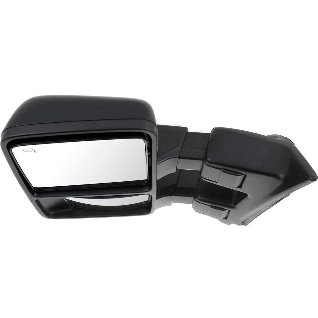 Kool Vue 2010-2016 Ford Towing Mirror - Driver Side, Heated, Power Folding (9C3Z17683LAPFM)