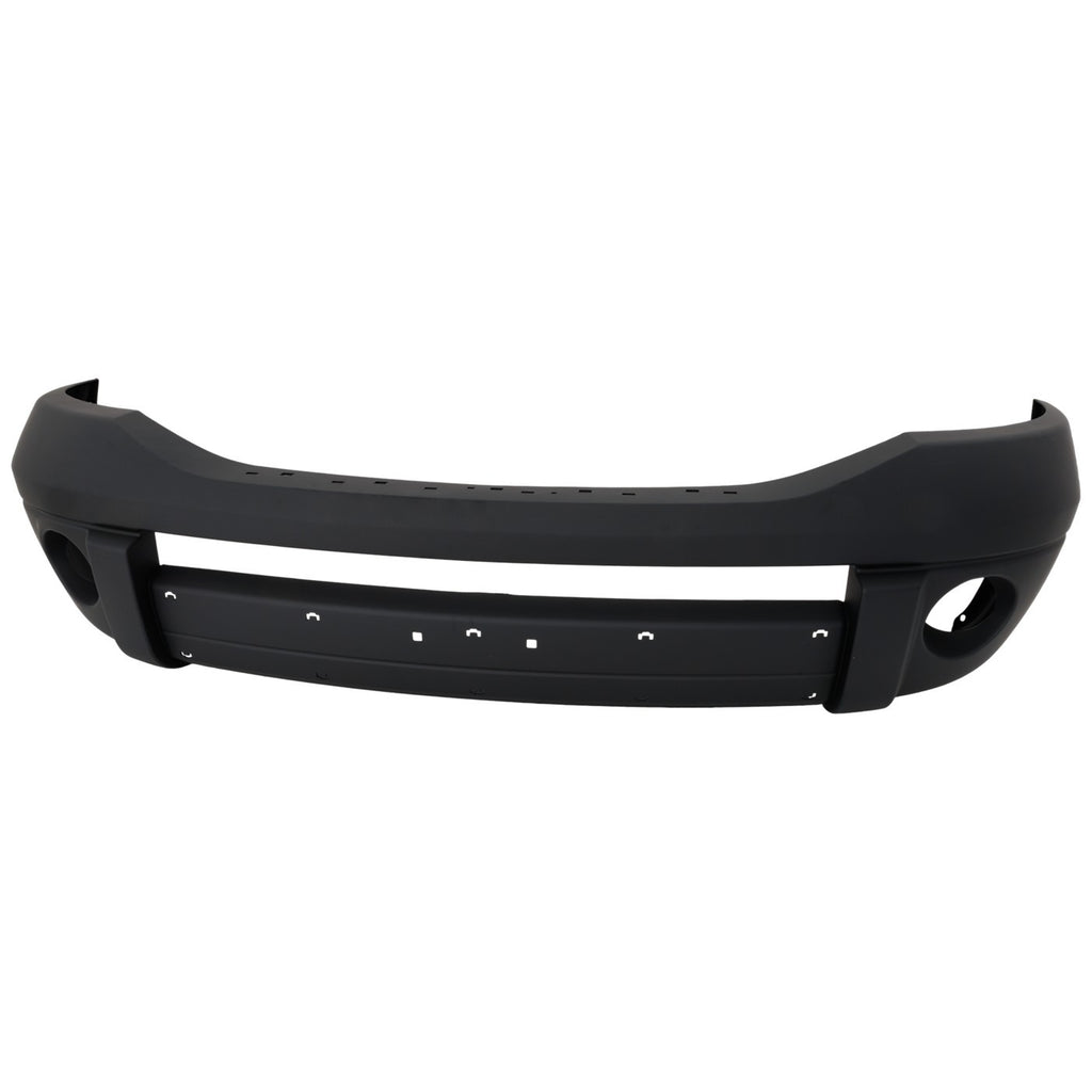 2006-2009 Dodge Ram 1500, Ram 2500 & Ram 3500 Bumper Cover - Front, Chrome (68001358AA)