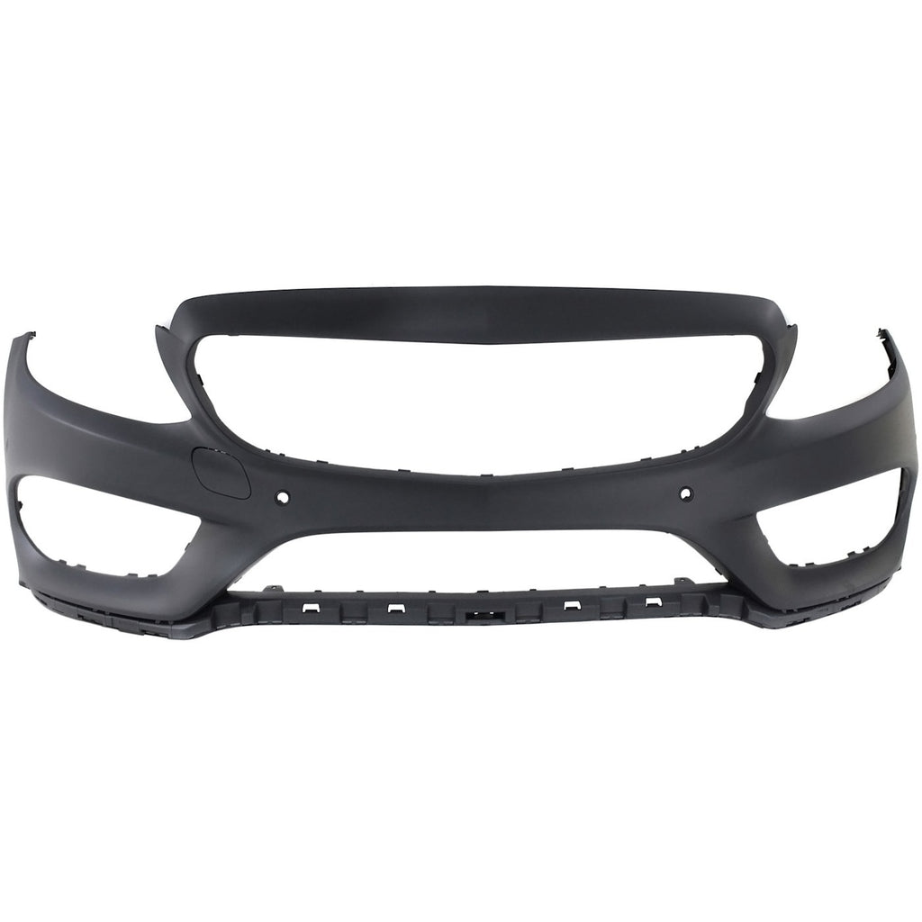 2015-2018 Mercedes-Benz C-Class Bumper Cover - Front, Primed (2058802440649999)