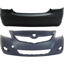 Load image into Gallery viewer, 2007-2012 Toyota Yaris Bumper Cover Set Front &amp; Rear
