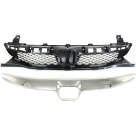 2009-2011 Honda Civic Grille - Paintable, Assembly, Sedan (71121SNAA50)