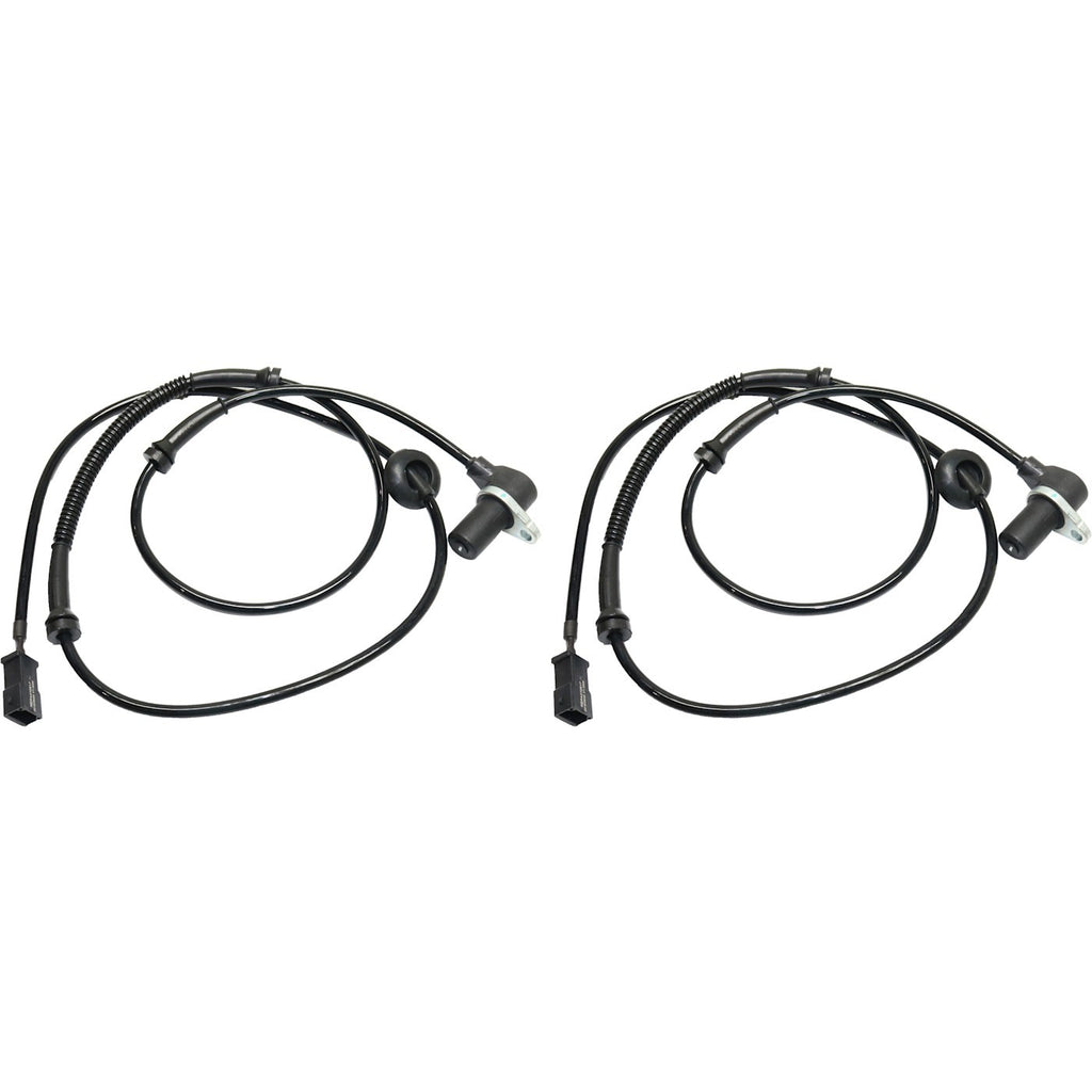 2002-2006 Audi A4, A4 Quattro & S4 New Set of 2 Speed Sensors Rear Driver & Passenger Side Sedan LH RH Pair