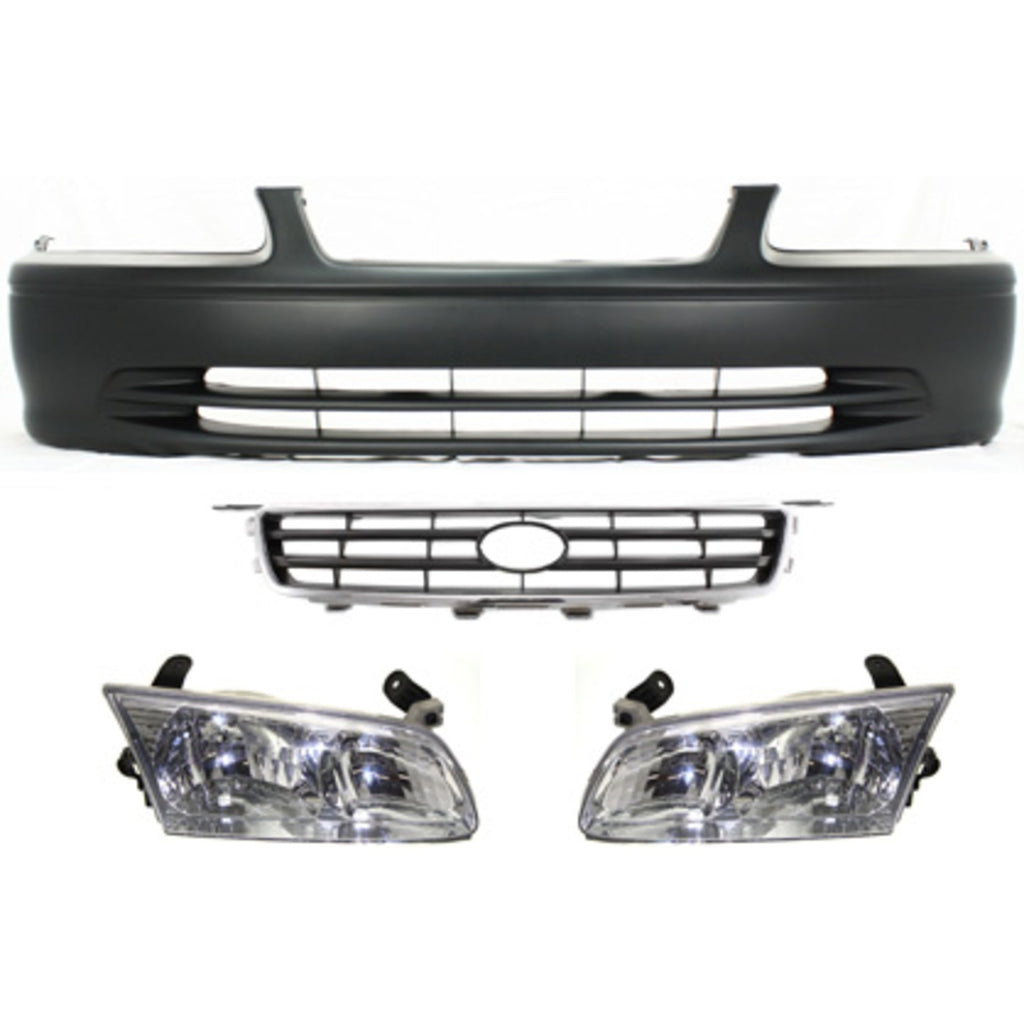 2000-2001 Toyota Camry Bumper Cover - Front (52119AA902)