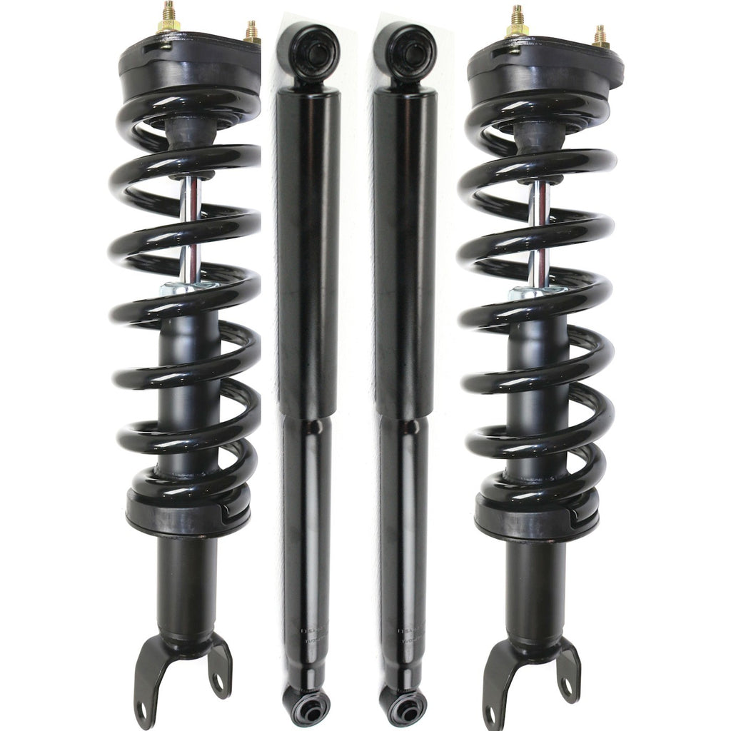 2017-2024 Ram 1500 Strut Assembly Set - Front Rear, 4WD