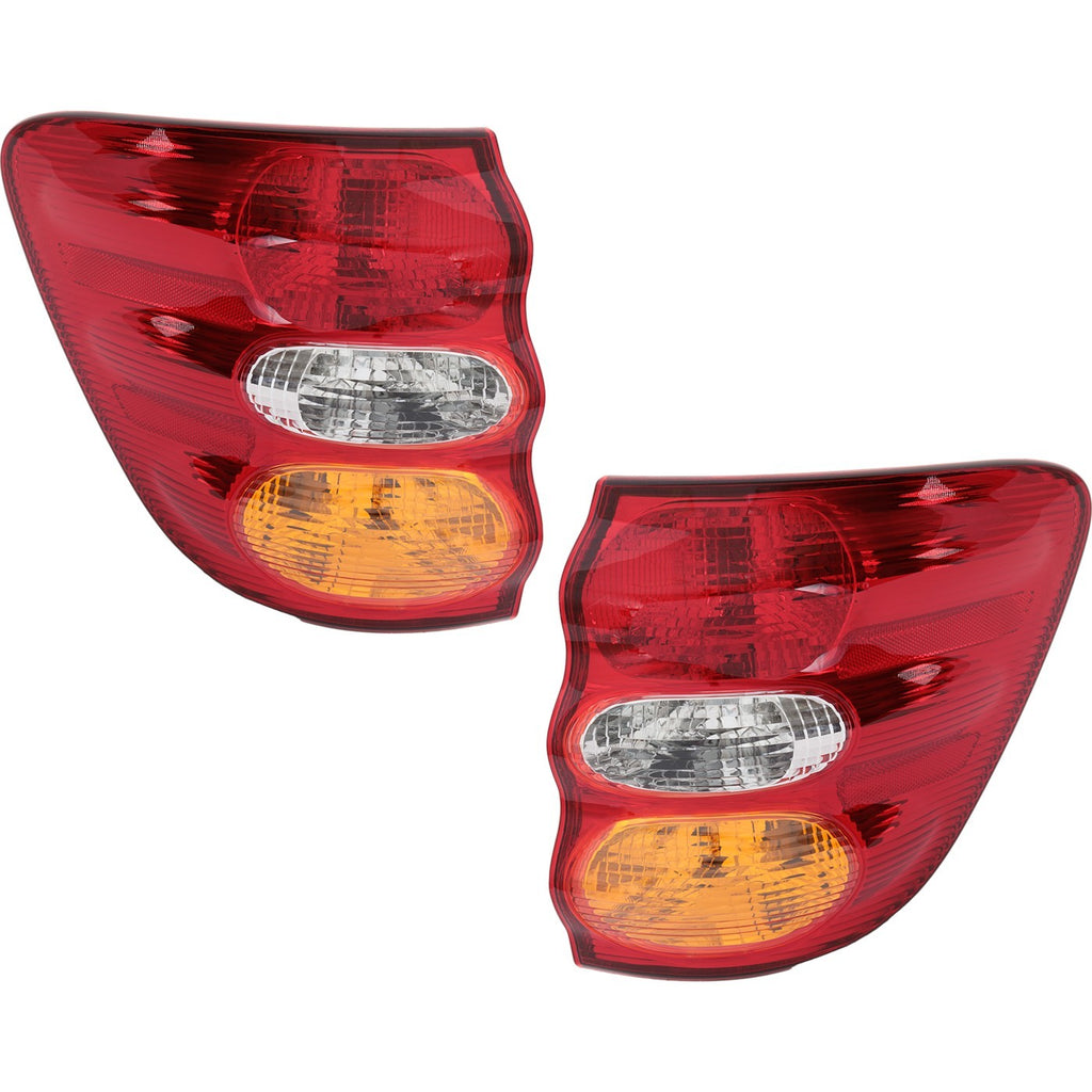 2001-2004 Toyota Sequoia Tail Lights - Left & Right, Outer (815500C020)