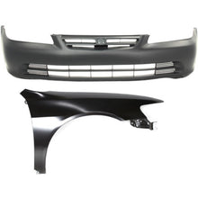 Load image into Gallery viewer, 2001-2002 Honda Accord Bumper Cover - Front, Sedan (04711S84A91ZZ)
