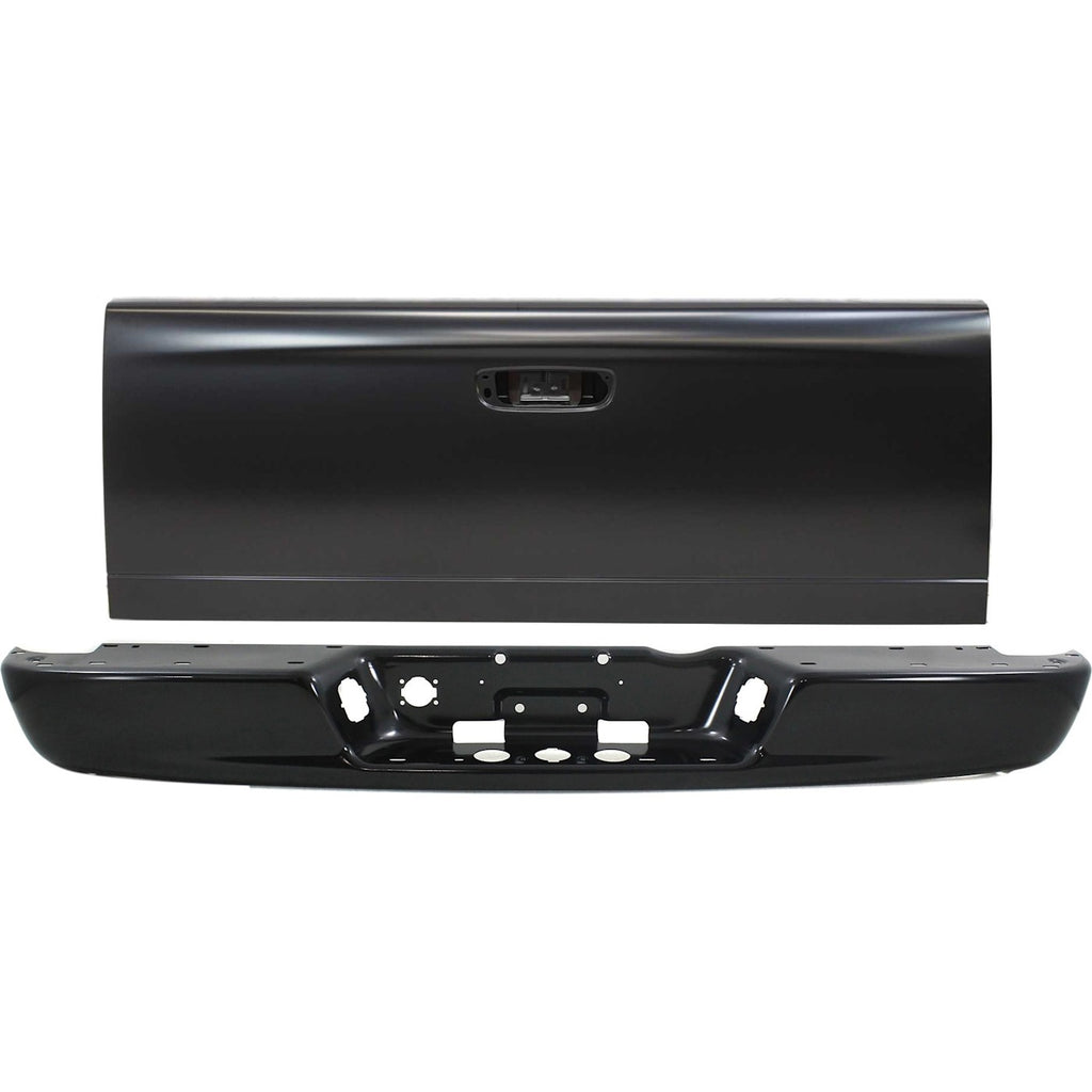 2006-2009 Dodge Ram 1500, Ram 2500 & Ram 3500 Bumper Face Bar - Rear (5073625AE)