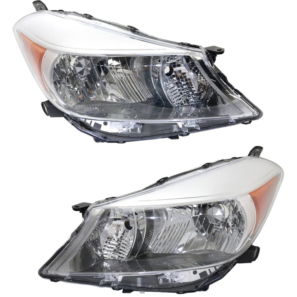 2012-2014 Toyota Yaris Headlights - Driver & Passenger Side (8113052D30)