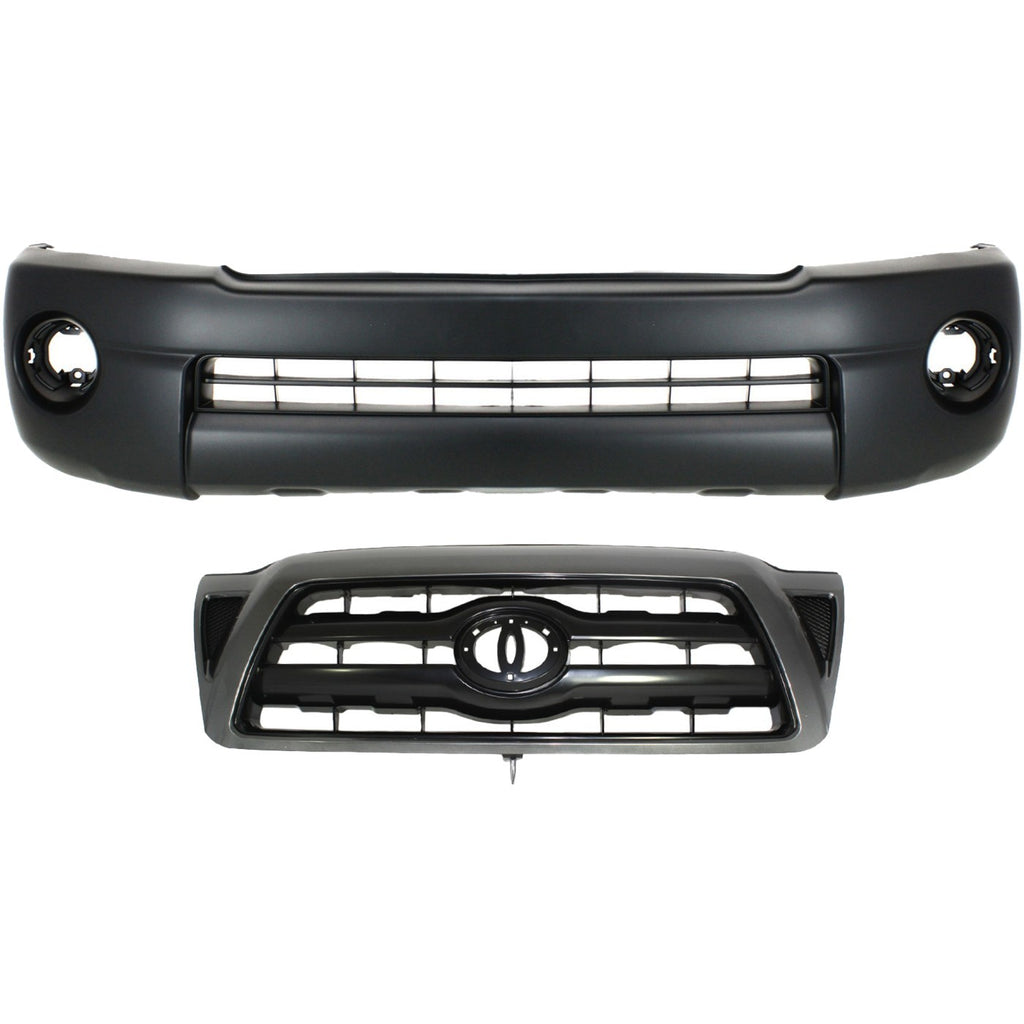 2005-2010 Toyota Tacoma Bumper Cover - Front, 4WD (5211904040)