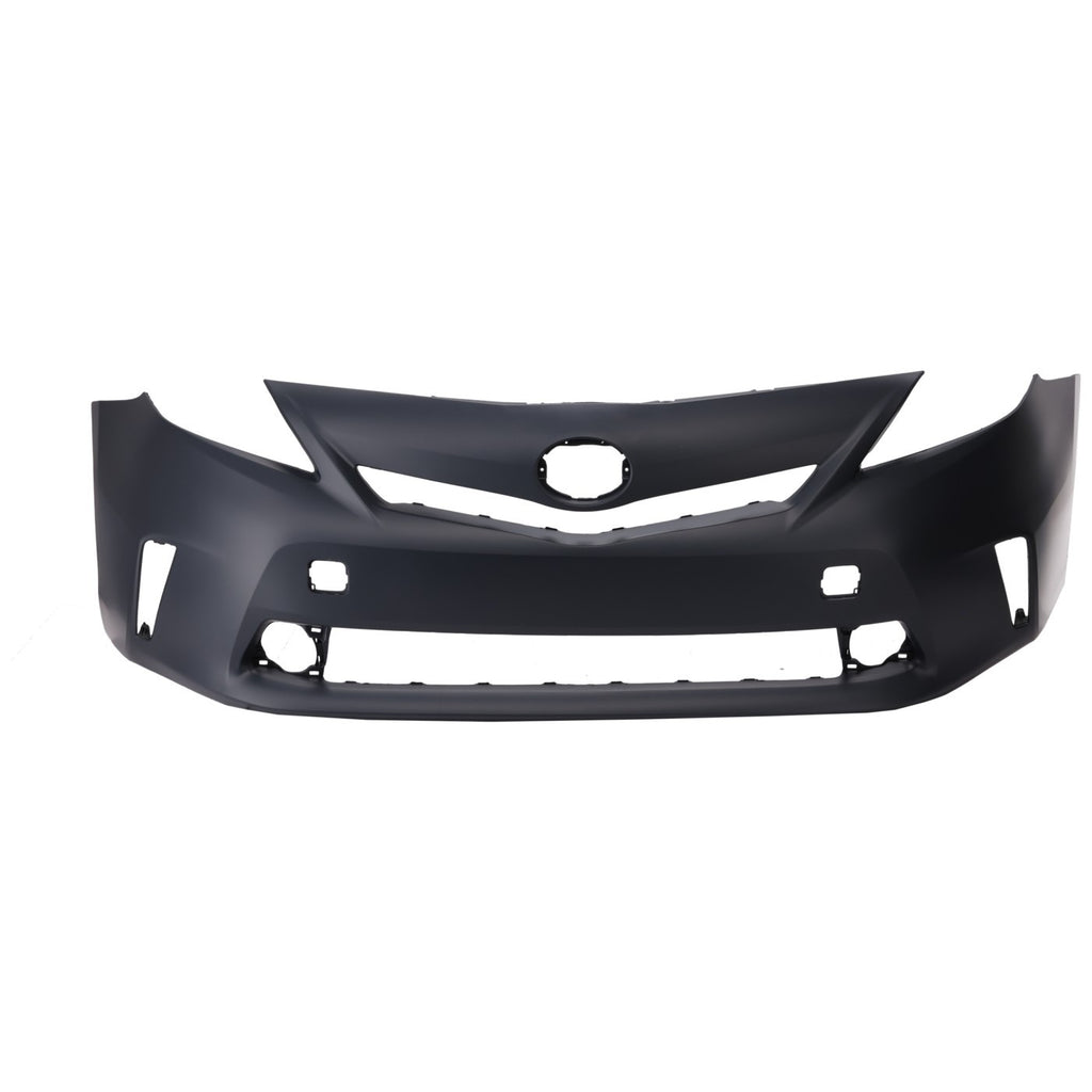 2012-2014 Toyota Prius V Bumper Cover - Halogen, Front, Primed (5211947923)