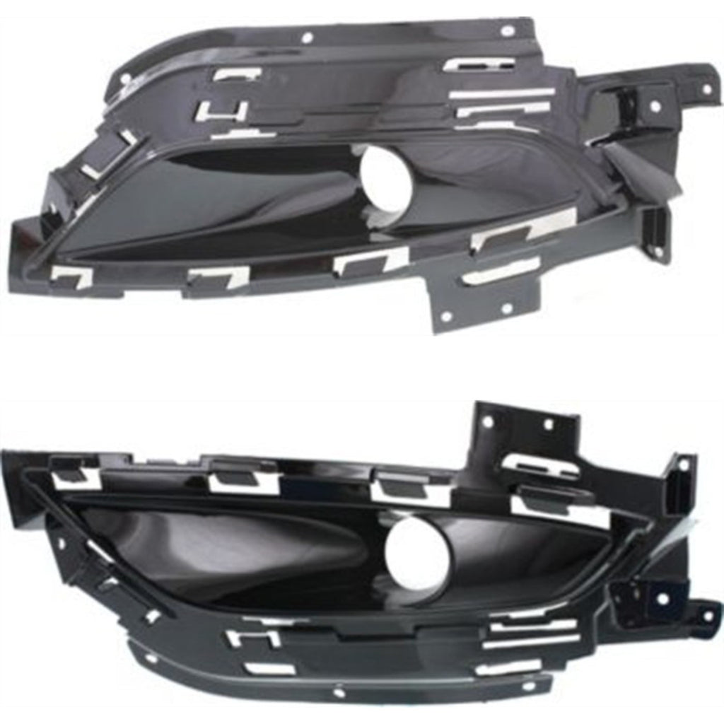 2015-2017 Chrysler 200 Fog Light Trims - Left & Right, Primed (68203002AC)