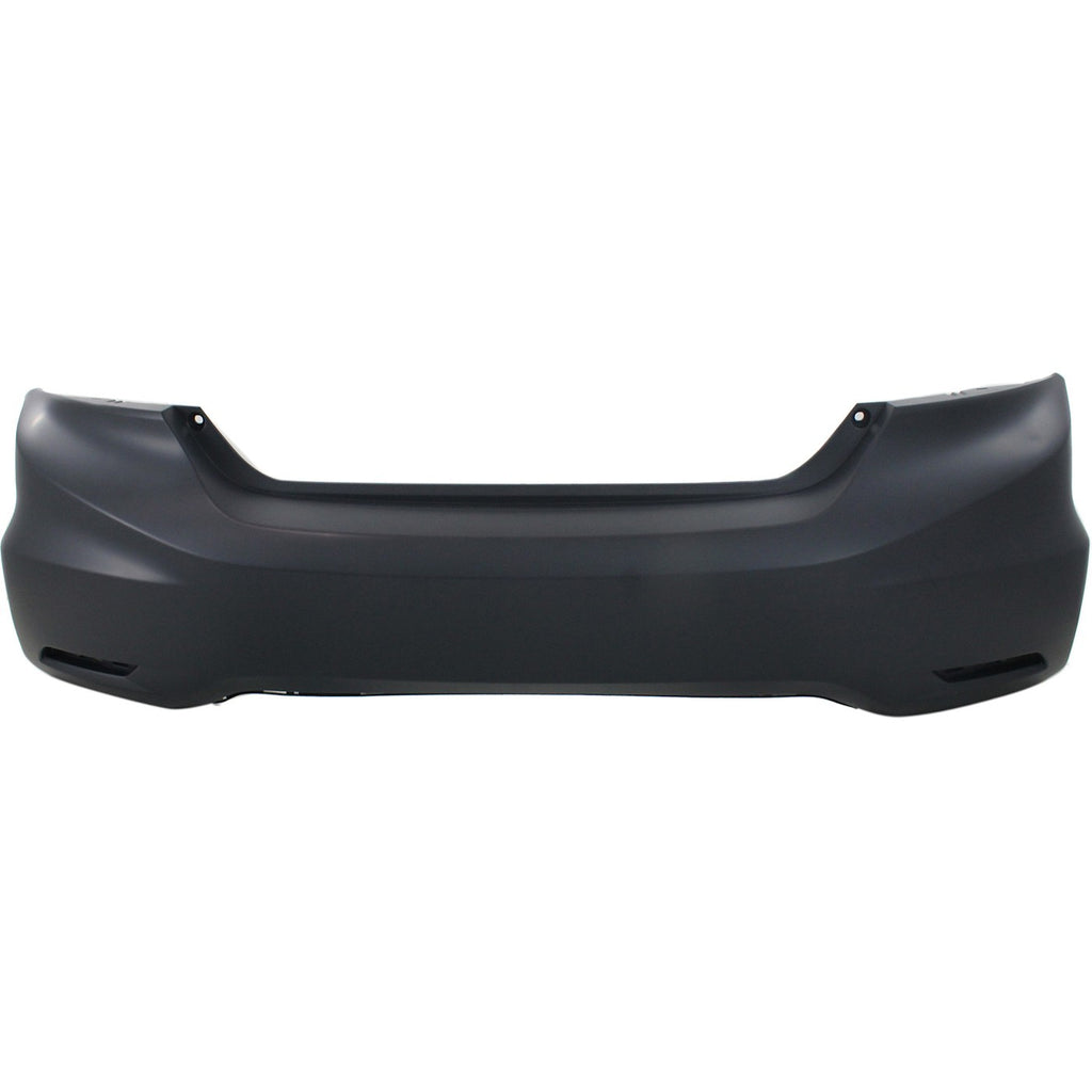 2013-2015 Honda Civic Bumper Cover - Rear, Primed, Sedan (04715TR3A50ZZ)