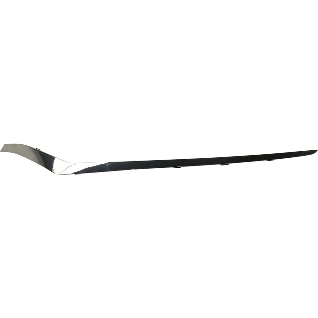 2018-2019 Hyundai Sonata Bumper Trim - Front, Driver Side, Chrome (86563C2800)