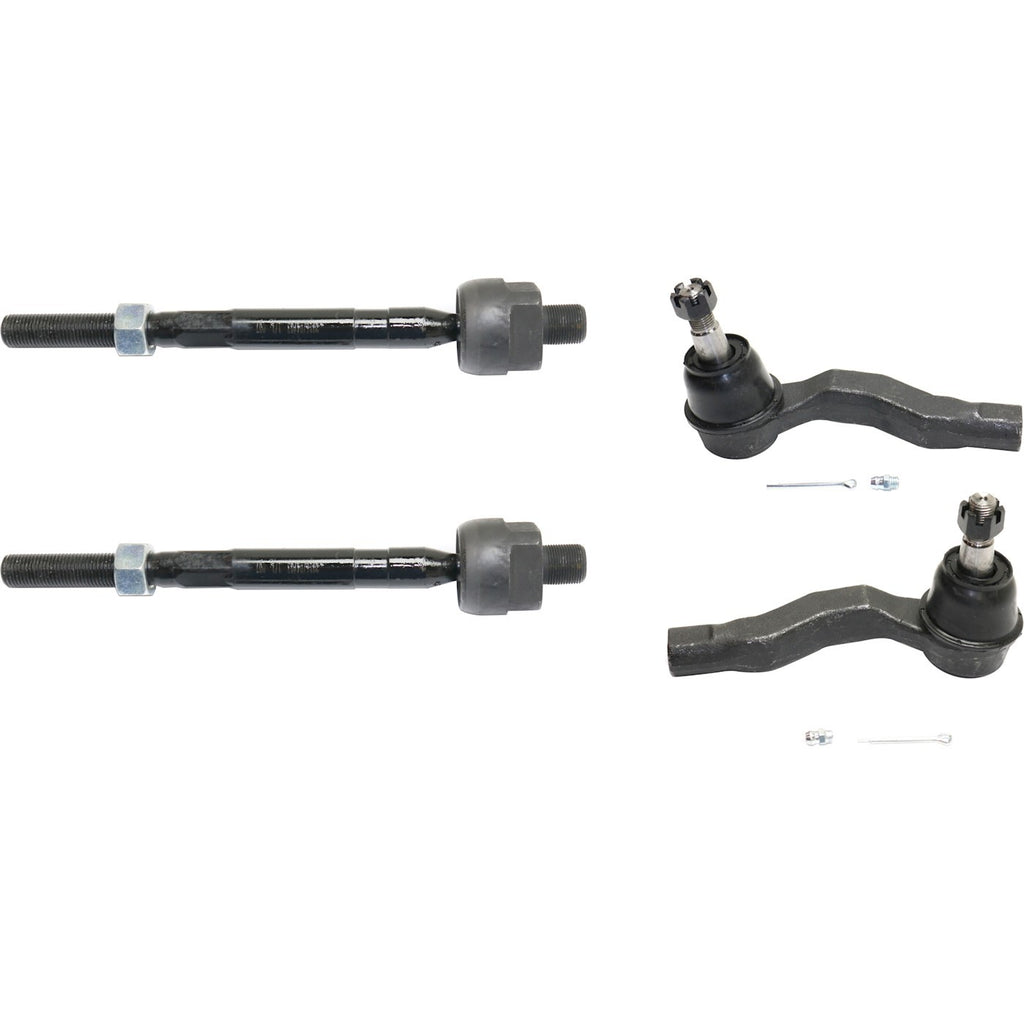 2003-2009 INFINITI & Nissan Tie Rod End - Set of 4