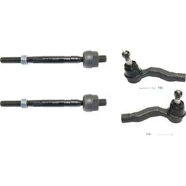 2003-2009 INFINITI & Nissan Tie Rod End - Set of 4