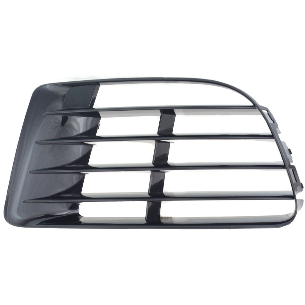 2012-2013 Volkswagen Golf R Bumper Grille - Driver Side, Black (5K0853665E041)