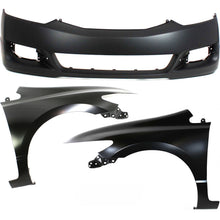 Load image into Gallery viewer, 2009-2011 Honda Civic Bumper Cover - Front, 3-Piece, CAPA Certified (04711SVAA80ZZ)