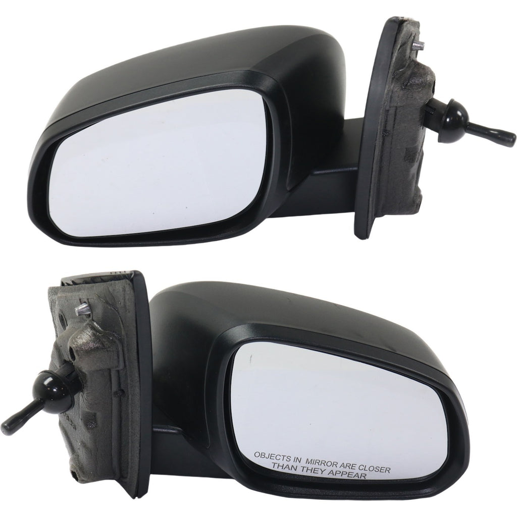 Kool Vue 2016 Chevrolet Spark Manual Mirrors - Driver & Passenger Side, Textured Black (94781623PFM)