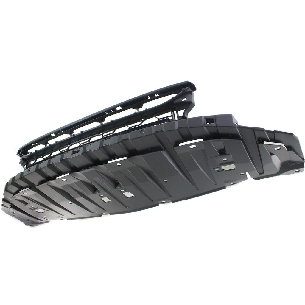 2013-2015 Honda Civic Bumper Grille - Front, Black, Sedan (71105TR7A51)
