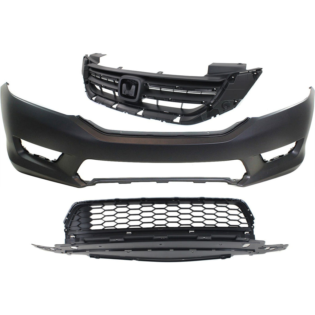 2013-2015 Honda Accord Bumper Cover - Assembly, Sedan (04711T2AA90ZZ)