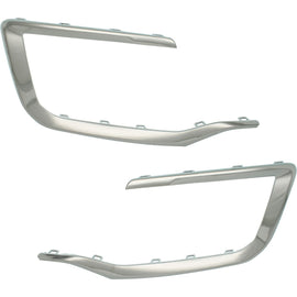 2016-2017 GMC Terrain Bumper Trims - Front, Chrome (23475985)
