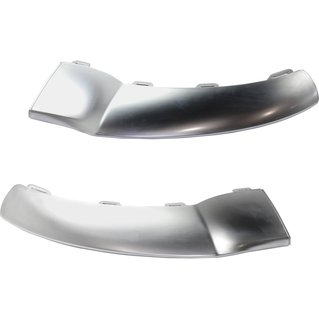 2016-2019 Mercedes-Benz GLE-Class Bumper Trim Set - Front Outer, Left & Right, Chrome