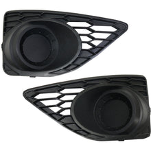 Load image into Gallery viewer, 2010-2012 Ford Fusion Fog Light Covers - Front, Left &amp; Right, Black (AE5Z17E810FA)